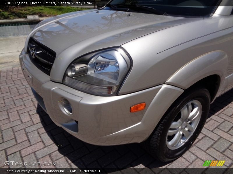 Sahara Silver / Gray 2006 Hyundai Tucson Limited