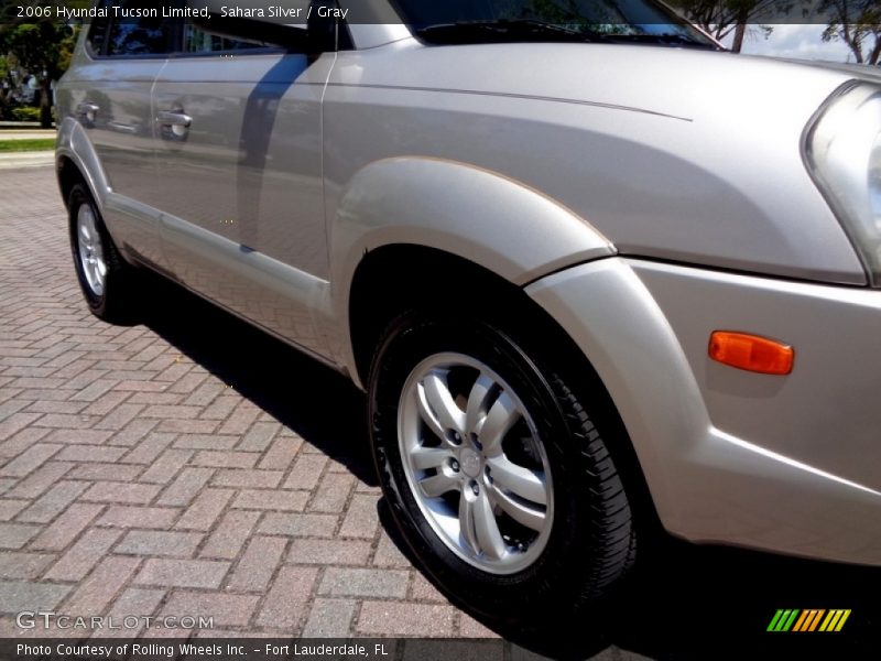 Sahara Silver / Gray 2006 Hyundai Tucson Limited