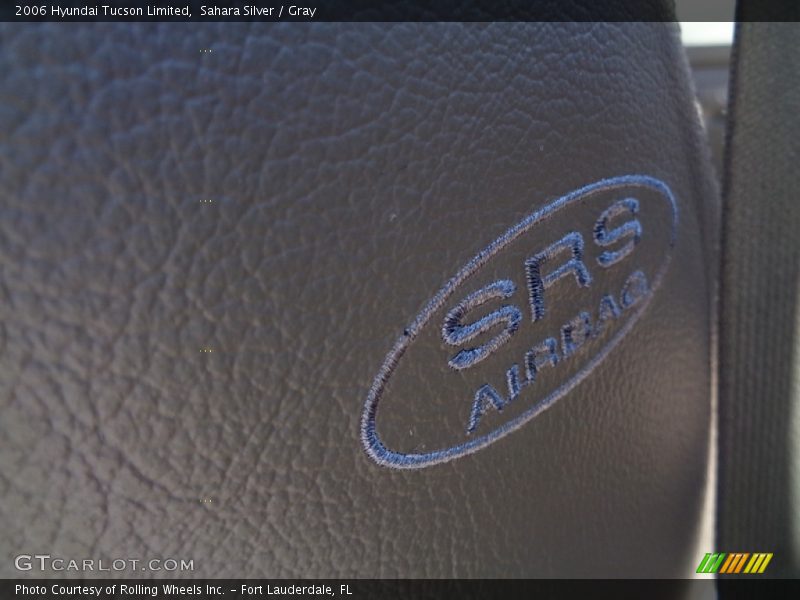 Sahara Silver / Gray 2006 Hyundai Tucson Limited