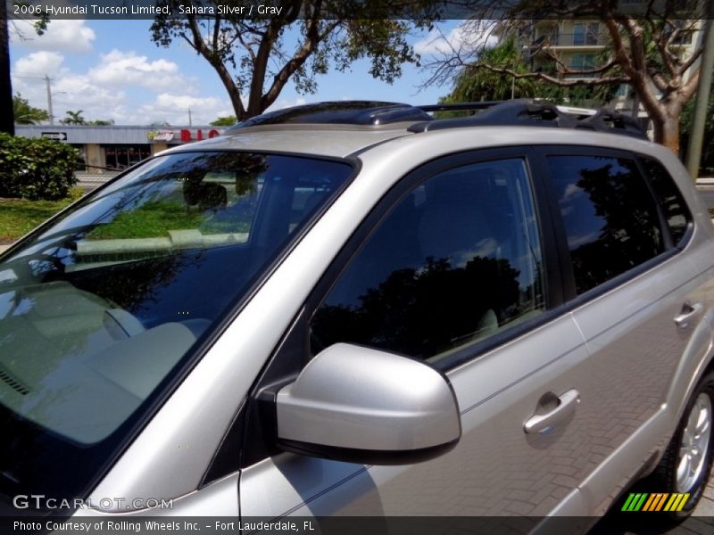Sahara Silver / Gray 2006 Hyundai Tucson Limited
