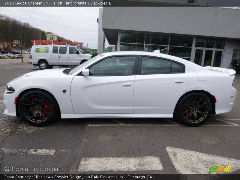  2016 Charger SRT Hellcat Bright White