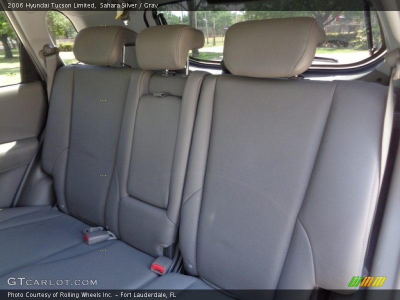 Sahara Silver / Gray 2006 Hyundai Tucson Limited
