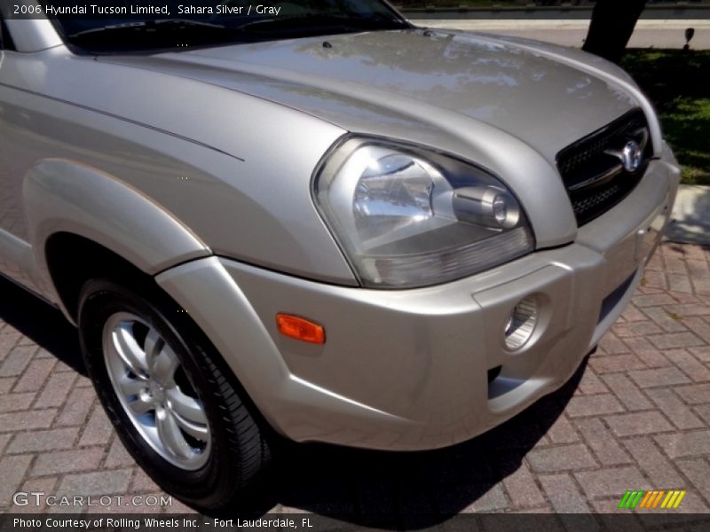 Sahara Silver / Gray 2006 Hyundai Tucson Limited