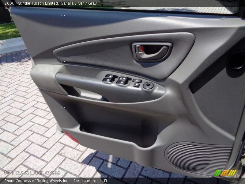 Sahara Silver / Gray 2006 Hyundai Tucson Limited