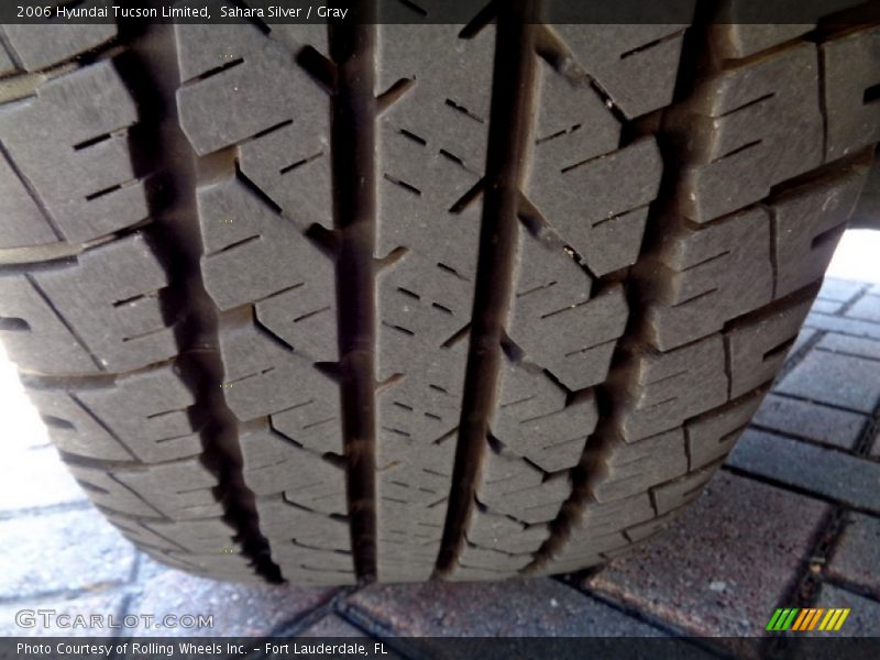 Sahara Silver / Gray 2006 Hyundai Tucson Limited