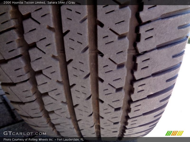 Sahara Silver / Gray 2006 Hyundai Tucson Limited