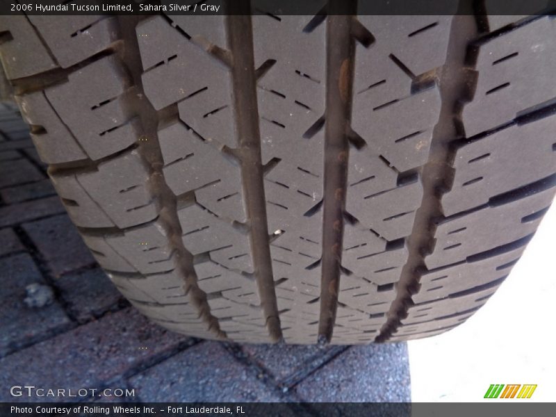 Sahara Silver / Gray 2006 Hyundai Tucson Limited