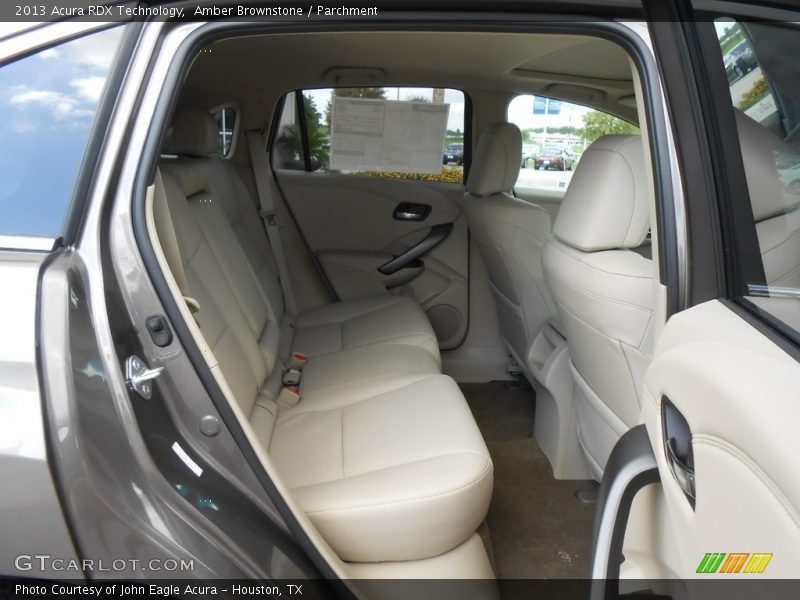Amber Brownstone / Parchment 2013 Acura RDX Technology