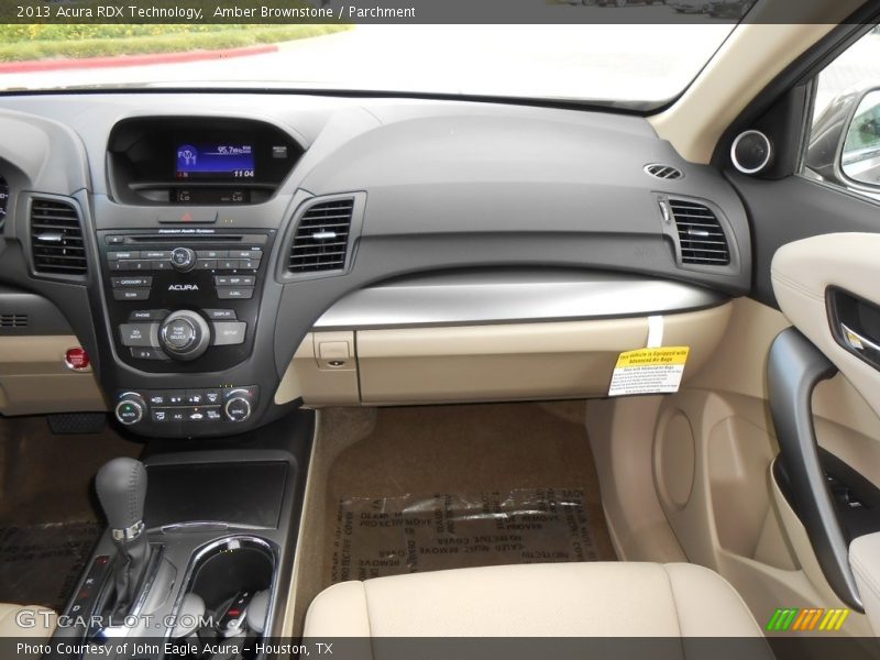 Amber Brownstone / Parchment 2013 Acura RDX Technology