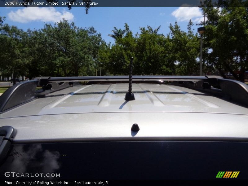 Sahara Silver / Gray 2006 Hyundai Tucson Limited