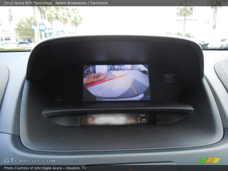 Amber Brownstone / Parchment 2013 Acura RDX Technology