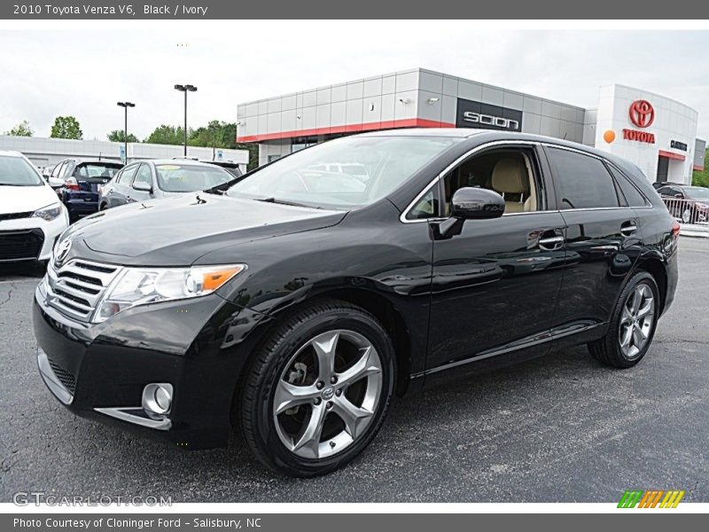 Black / Ivory 2010 Toyota Venza V6