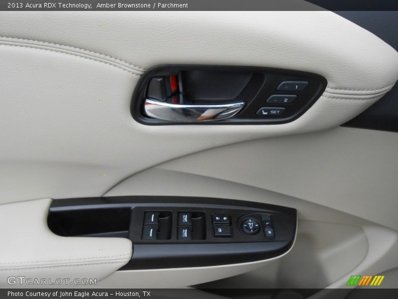 Amber Brownstone / Parchment 2013 Acura RDX Technology