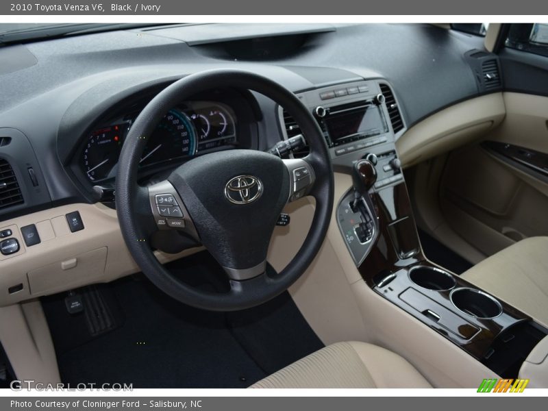 Black / Ivory 2010 Toyota Venza V6