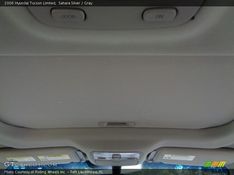 Sahara Silver / Gray 2006 Hyundai Tucson Limited