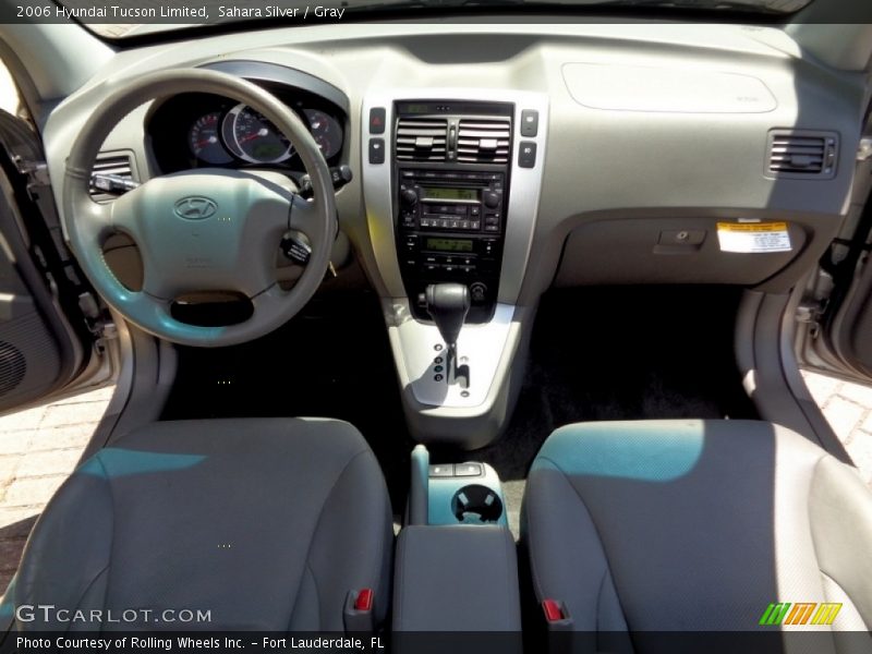 Sahara Silver / Gray 2006 Hyundai Tucson Limited