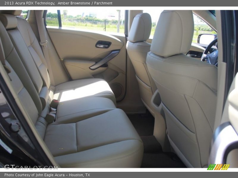 Amber Brownstone / Parchment 2013 Acura RDX Technology
