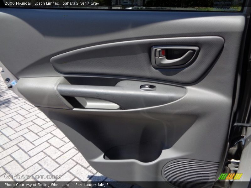 Sahara Silver / Gray 2006 Hyundai Tucson Limited