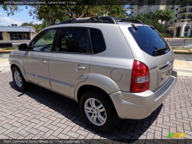 Sahara Silver / Gray 2006 Hyundai Tucson Limited