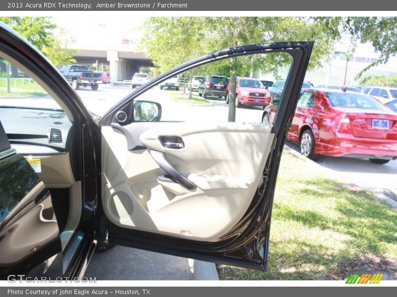 Amber Brownstone / Parchment 2013 Acura RDX Technology