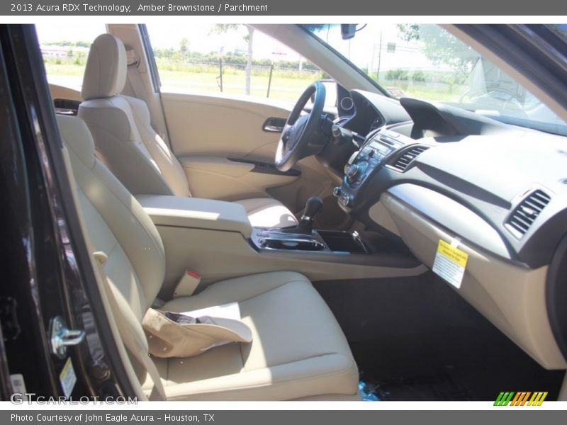 Amber Brownstone / Parchment 2013 Acura RDX Technology