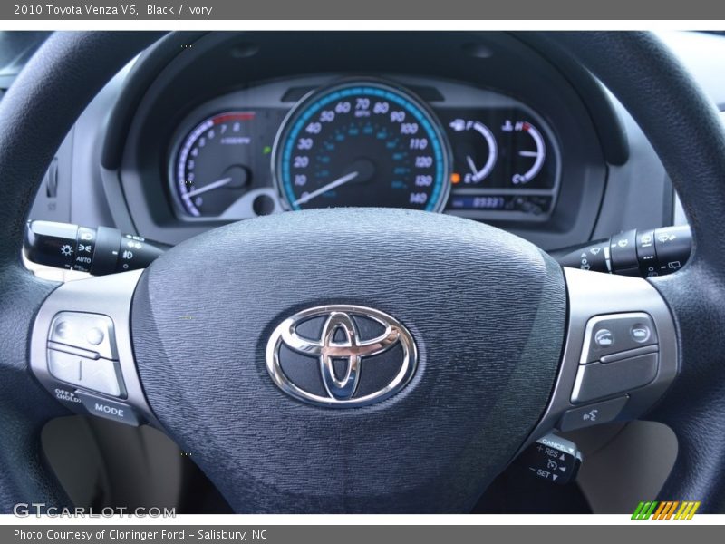 Black / Ivory 2010 Toyota Venza V6