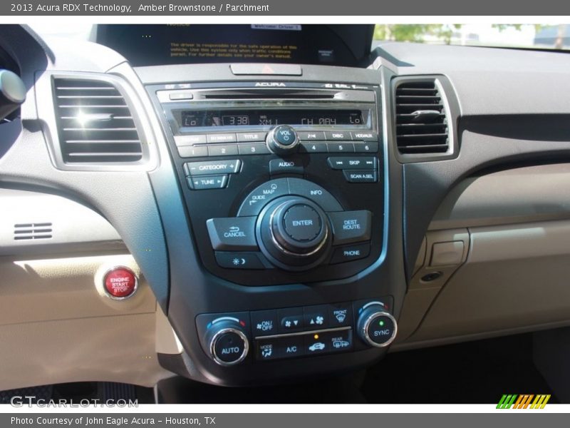 Amber Brownstone / Parchment 2013 Acura RDX Technology