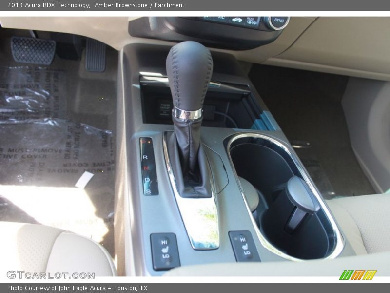 Amber Brownstone / Parchment 2013 Acura RDX Technology