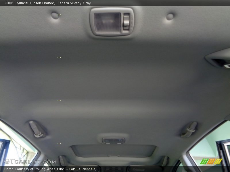Sahara Silver / Gray 2006 Hyundai Tucson Limited