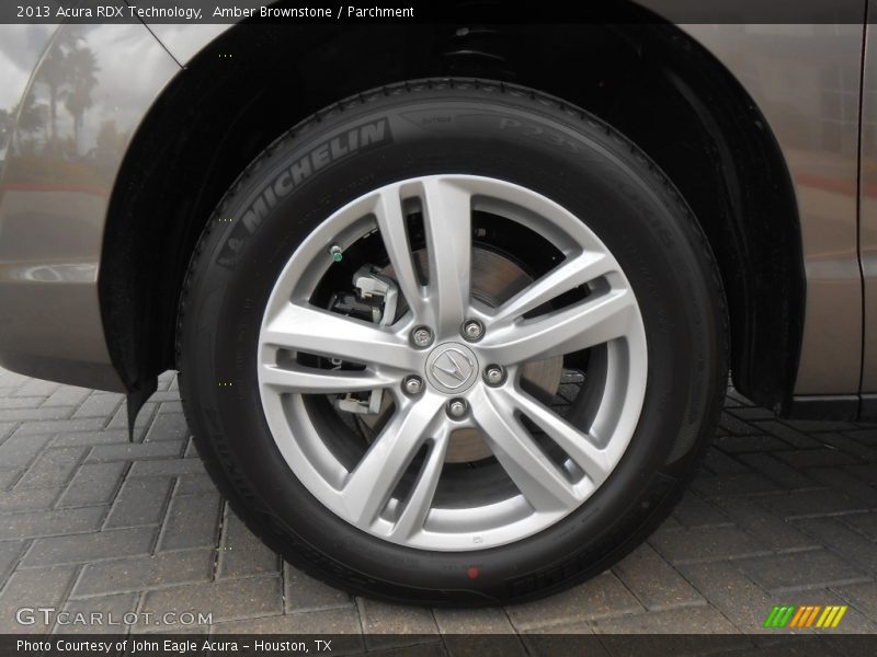 Amber Brownstone / Parchment 2013 Acura RDX Technology