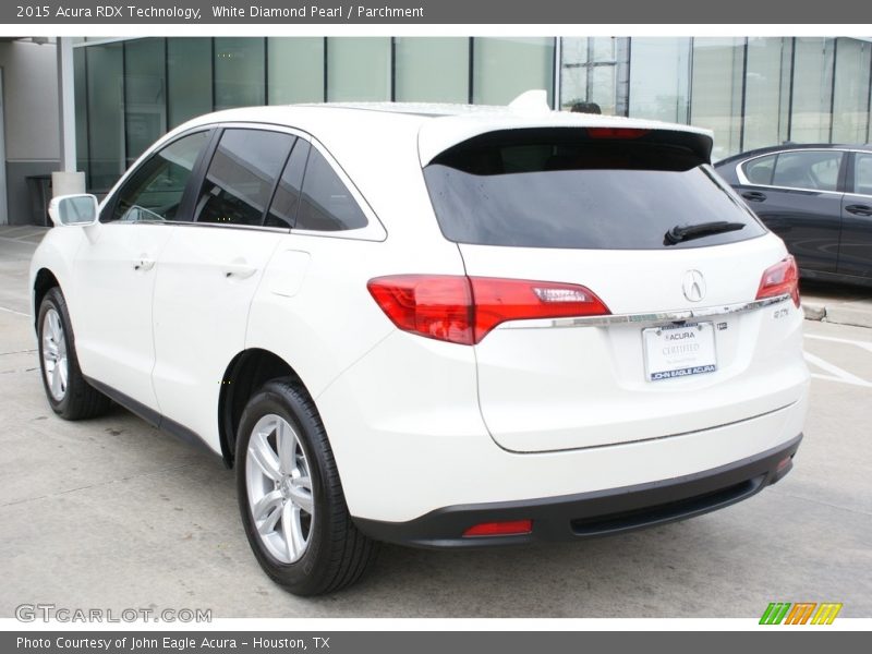 White Diamond Pearl / Parchment 2015 Acura RDX Technology