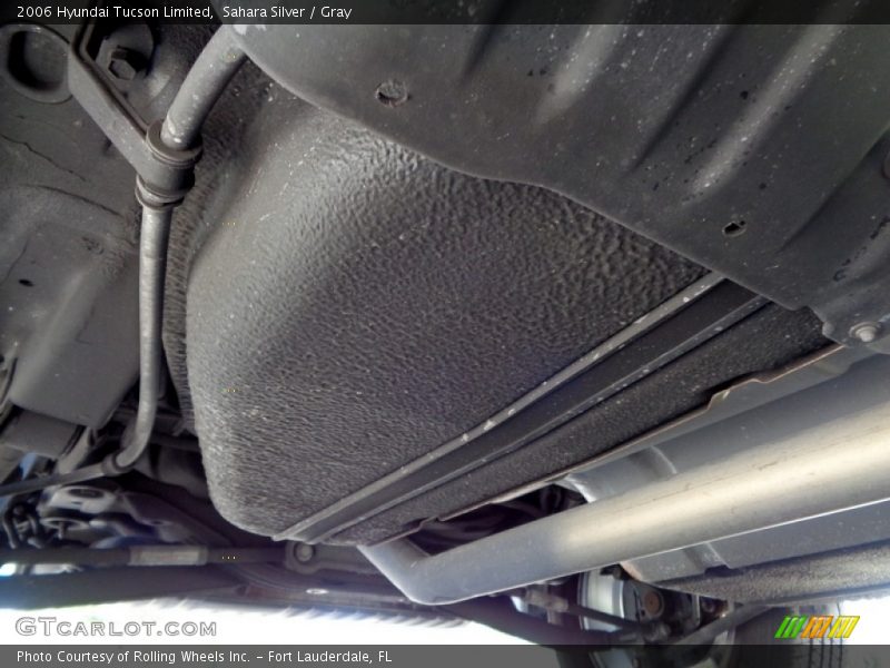 Sahara Silver / Gray 2006 Hyundai Tucson Limited
