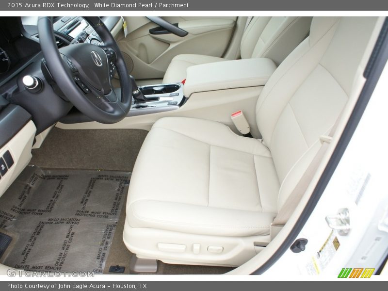 White Diamond Pearl / Parchment 2015 Acura RDX Technology