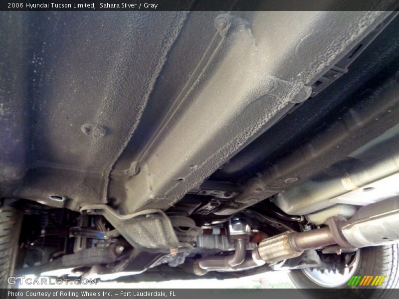 Sahara Silver / Gray 2006 Hyundai Tucson Limited