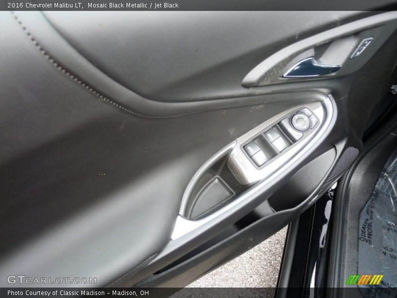 Mosaic Black Metallic / Jet Black 2016 Chevrolet Malibu LT