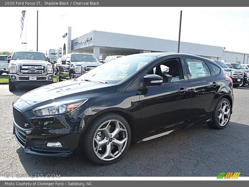 Shadow Black / Charcoal Black 2016 Ford Focus ST