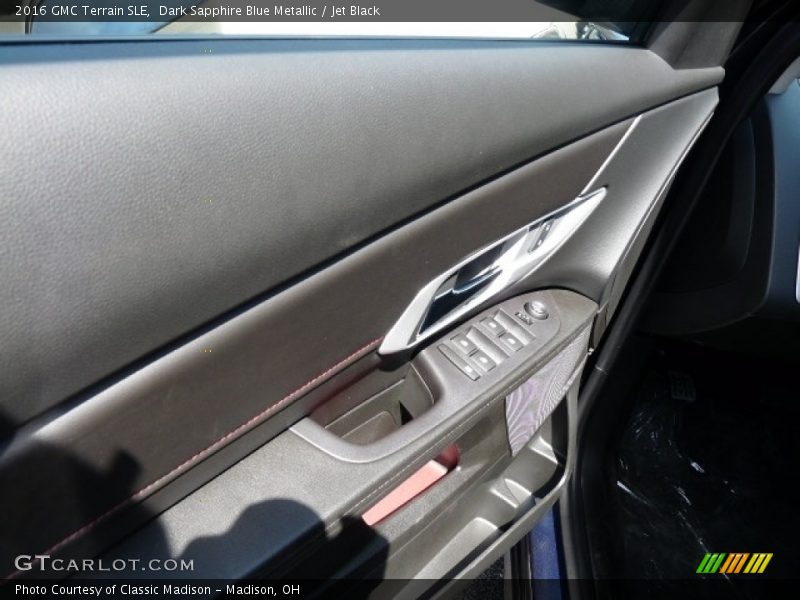 Dark Sapphire Blue Metallic / Jet Black 2016 GMC Terrain SLE