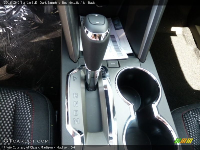 Dark Sapphire Blue Metallic / Jet Black 2016 GMC Terrain SLE