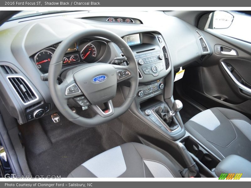 Shadow Black / Charcoal Black 2016 Ford Focus ST