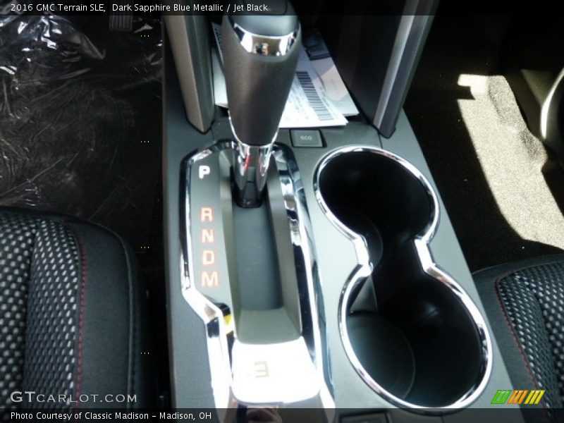 Dark Sapphire Blue Metallic / Jet Black 2016 GMC Terrain SLE