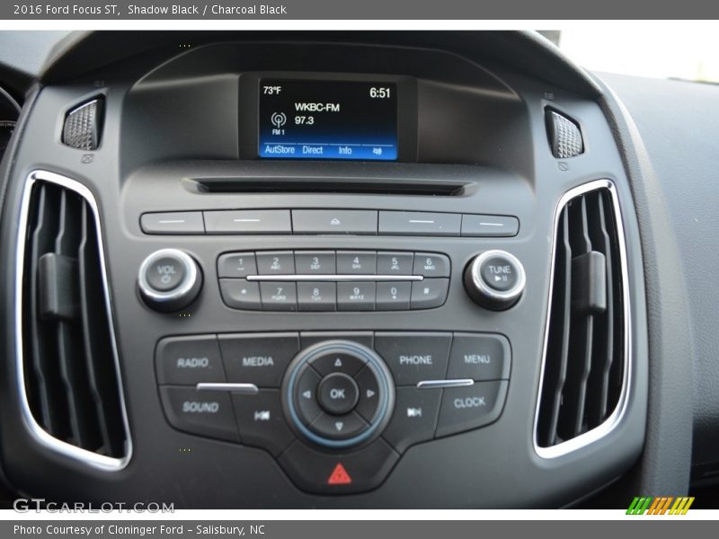 Shadow Black / Charcoal Black 2016 Ford Focus ST