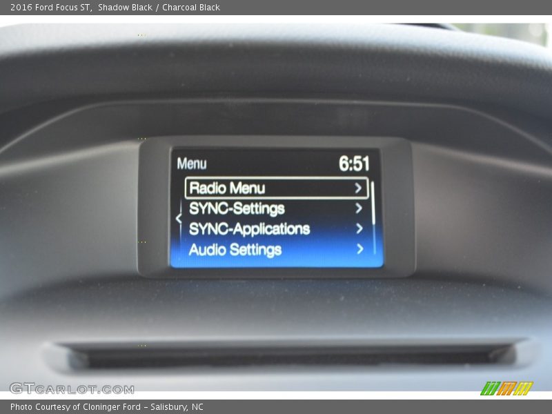 Shadow Black / Charcoal Black 2016 Ford Focus ST