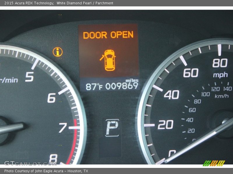White Diamond Pearl / Parchment 2015 Acura RDX Technology
