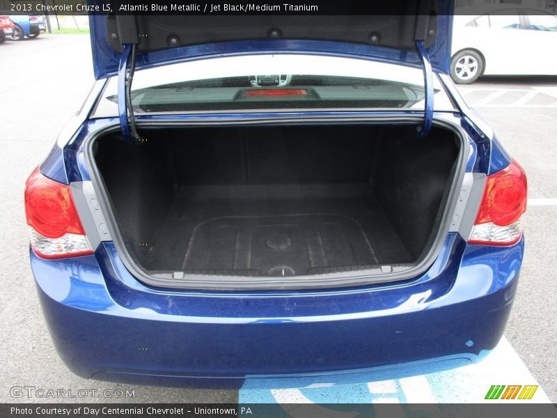 Atlantis Blue Metallic / Jet Black/Medium Titanium 2013 Chevrolet Cruze LS