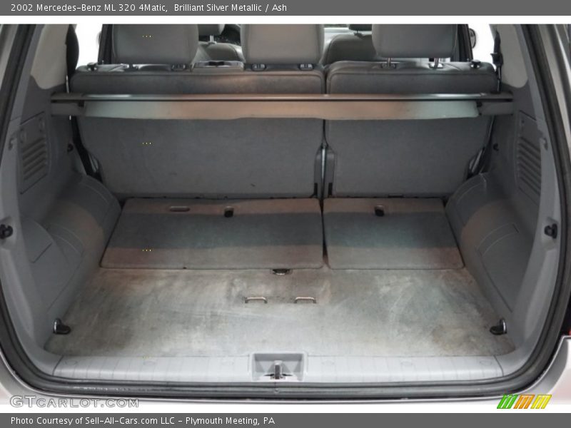 Brilliant Silver Metallic / Ash 2002 Mercedes-Benz ML 320 4Matic
