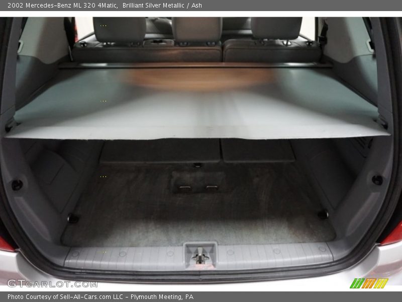 Brilliant Silver Metallic / Ash 2002 Mercedes-Benz ML 320 4Matic