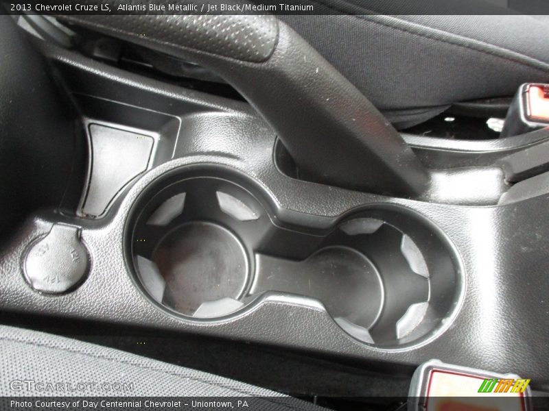 Atlantis Blue Metallic / Jet Black/Medium Titanium 2013 Chevrolet Cruze LS