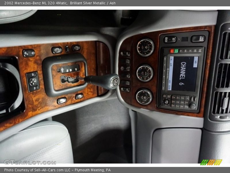Brilliant Silver Metallic / Ash 2002 Mercedes-Benz ML 320 4Matic