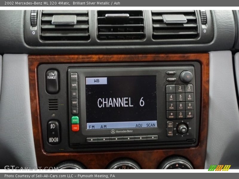 Brilliant Silver Metallic / Ash 2002 Mercedes-Benz ML 320 4Matic