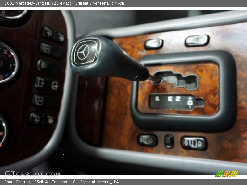Brilliant Silver Metallic / Ash 2002 Mercedes-Benz ML 320 4Matic